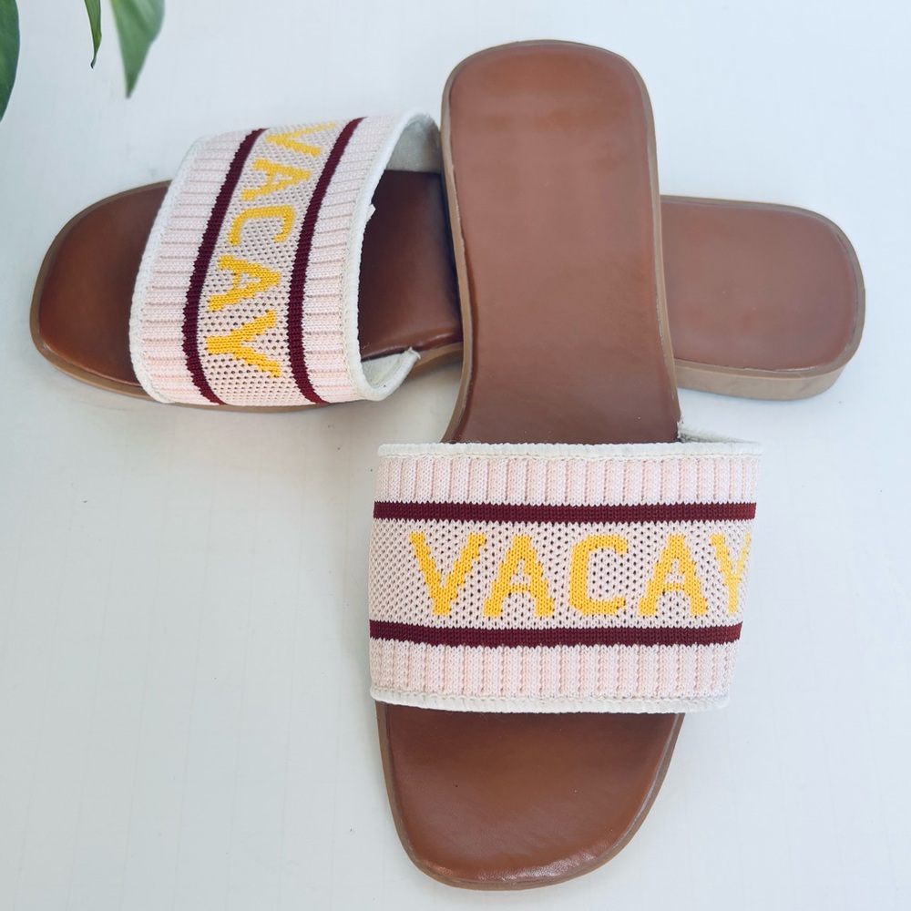 Amazon Women's Sandals - Brown and Yellow